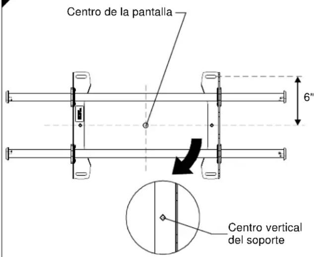 Chief ICXPTM2T03 - Ensamblaje del soporte de pared - 1