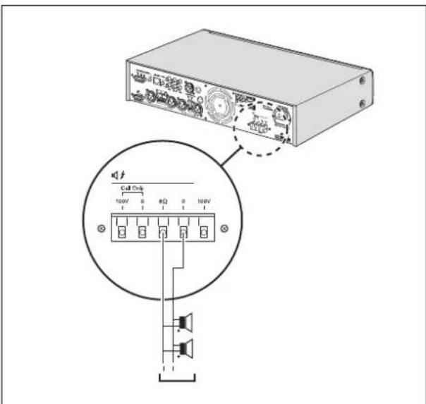 BOSCH PLE1MA060EU - Connexion de haut-parleurs - 2