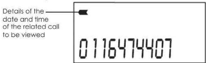 BRONDI Bravo Cordless 2 - TO CHECK CALLER DISPLAY RECORDS - 2