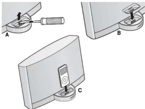 BOSE 43085 - Insertion de I'iPod - 1