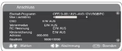 SANYO 32LM5WP - Einstellen der Monitoradresse im RS232-Modus - 1