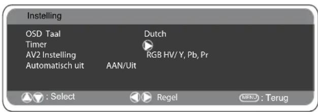 SANYO 32LM5WP - Menu-installingen pc - 1