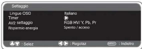 SANYO 32LM5WP - Impostazioni menu PC - 3