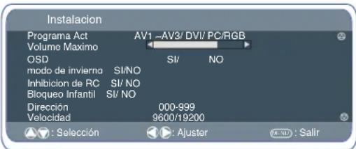 SANYO 32LM5WP - Procedimiento de configuración - 1