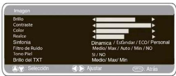 SANYO 32LM5WP - Menu de Imagen - 1
