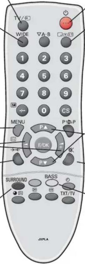 SANYO 32LM5WP - Surround mode selector - 1