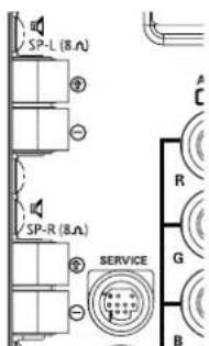 SANYO 32LM5WP - 8.Sortie audio externe - 1