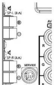 SANYO 32LM5WP - Output audio esterno - 1