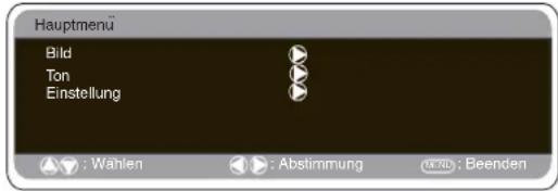 SANYO 32LM5R - Einstellungen PC-Menu - 1