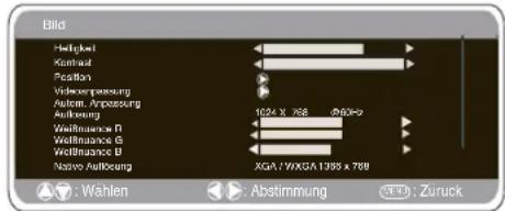 SANYO 32LM5R - Einstellungen PC-Menu - 2