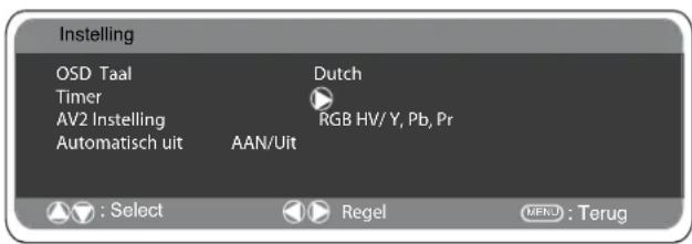 SANYO 32LM5R - Menu-installingen pc - 1