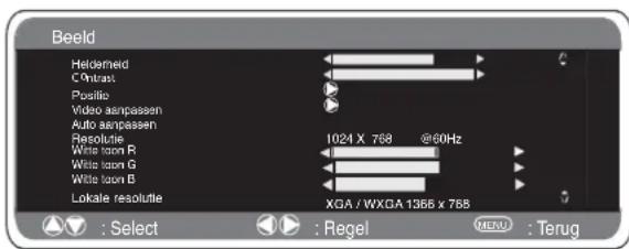 SANYO 32LM5R - Menu-installingen pc - 2