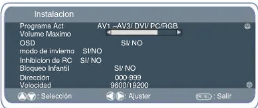 SANYO 32LM5R - Procedimiento de configuración - 1