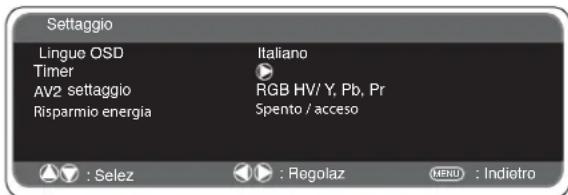 SANYO 32LM5R - Impostazioni menu PC - 3
