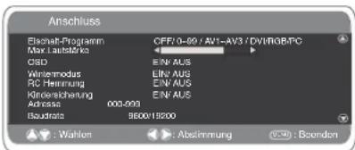 SANYO 32LM5R - Einstellen der Monitoradresse im RS232-Modus - 1
