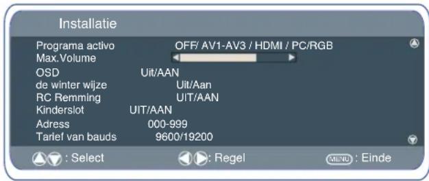 SANYO 32LM5R - Instelprocedure - 1