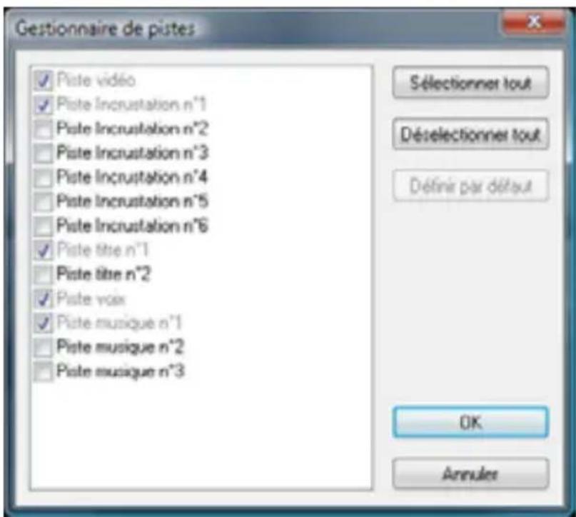 COREL VideoStudio Pro X4 License Media Pack - Pour ouvrir le Gestionnaire de pistes - 1