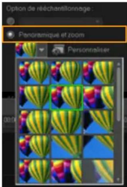 COREL VideoStudio Pro X4 License Media Pack - Applique un effet panoramicque et zoom - 1