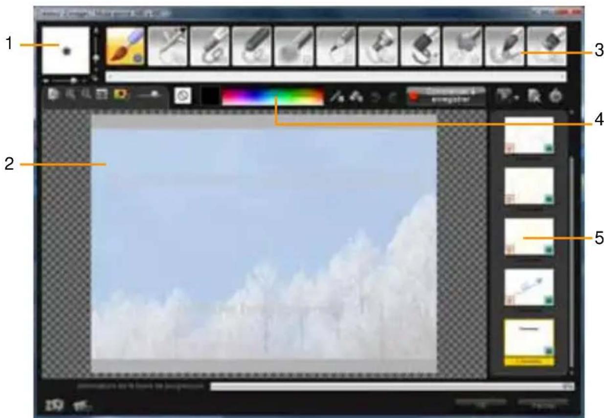 COREL VideoStudio Pro X4 License Media Pack - Interface du Créateur d'images : éléments de base - 1