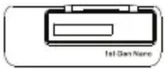 COBY CSMP142 - 1st Gen Nano iPod Mini Thin iPod - 1