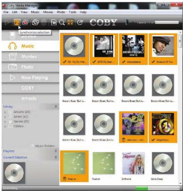 COBY MP767 - Conseil - 1