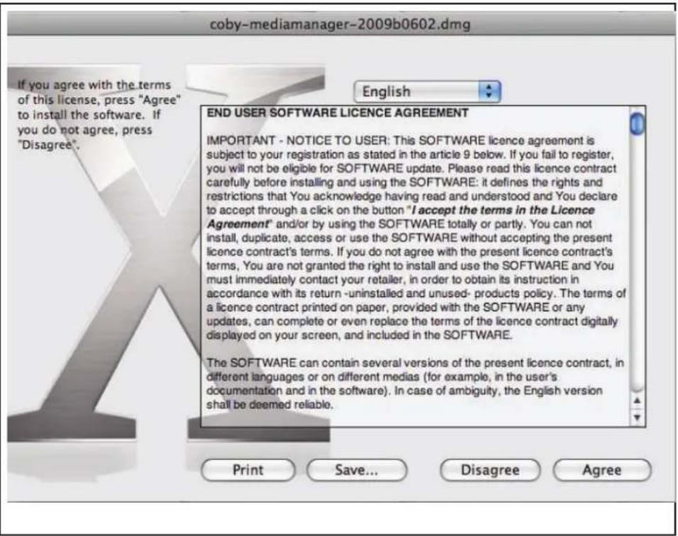 COBY MP767 - Macintosh OS X - 2