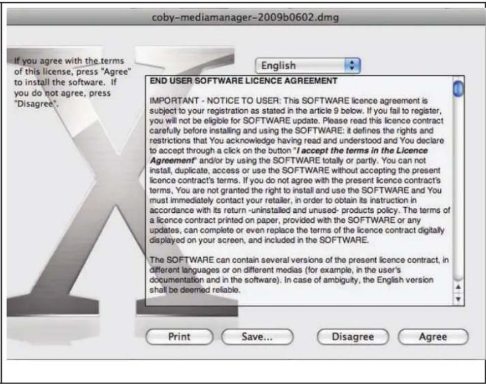 COBY MP767 - Macintosh OS X - 2