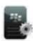 BLACKBERRY Torch 9810 - Icônes d'application - 1