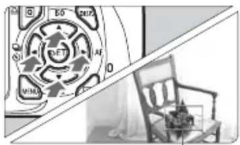 CANON EOS Rebel T3 - Sitúe el conmutador de modelos de enfoque del objetivo en . - 1