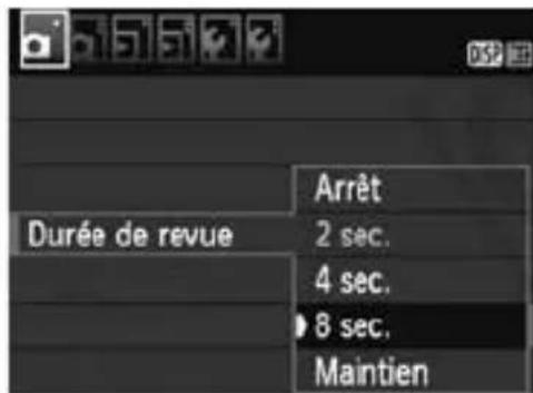 CANON EOS Rebel T3 - Sélectionnez le réglage. - 1