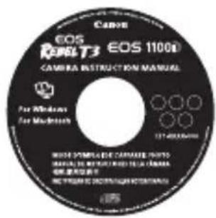 CANON EOS Rebel T3 - Visionnage du CD-ROM du mode d'emploi de l'appareil photo / Guide du CD-ROM (Logiciels) - 1