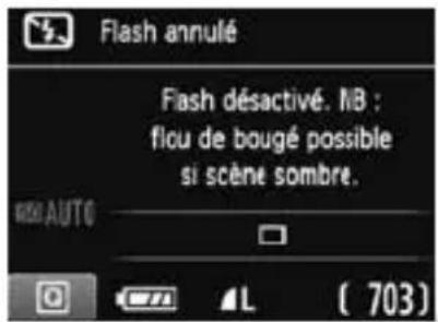 CANON EOS Rebel T3 - Déactivation du flash - 2