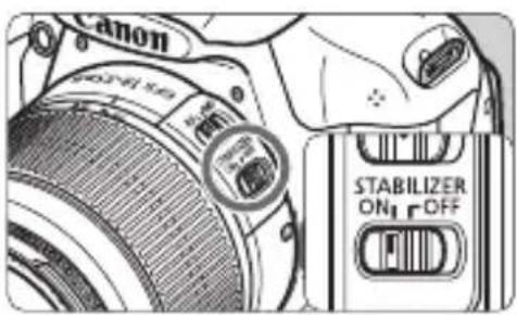 CANON EOS Rebel T3 - About the Lens Image Stabilizer - 1