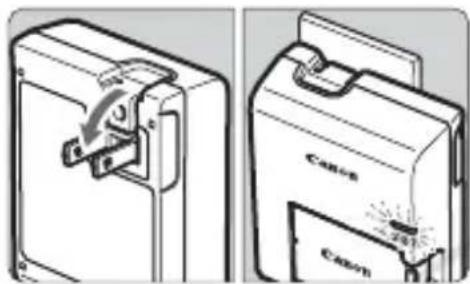 CANON EOS Rebel T3 - Attach the battery. - 1