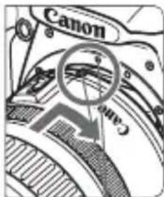CANON EOS Rebel T3 - Attaching a Lens - 4