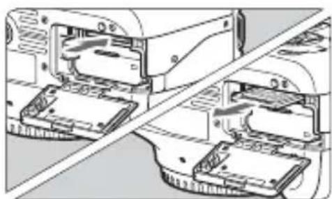 CANON EOS Rebel T3 - Removing the Battery/Card - 3