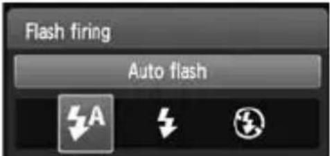CANON EOS Rebel T3 - (3)Drive mode/Flash firing - 2