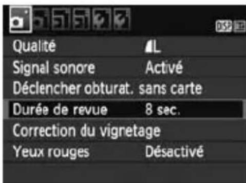 CANON EOS Rebel T3 - Sélectionnez le réglage. - 2