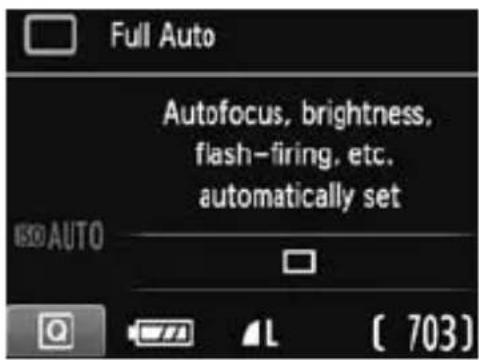 CANON EOS Rebel T3 - Shooting Settings - 1