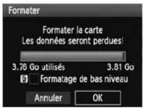 CANON EOS Rebel T3 - Sélectionnez [Formater]. - 1