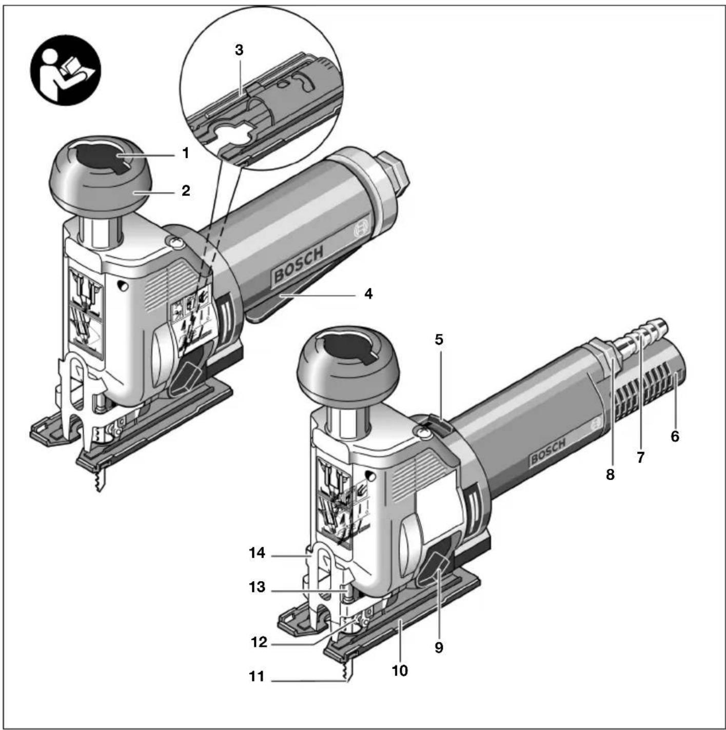 BOSCH 0 607 561 118 - DESCRIÇÃO DE FUNÇADO - 1