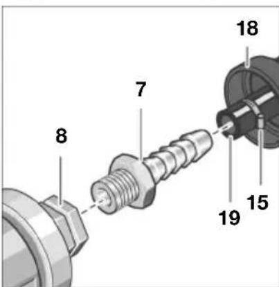 BOSCH 0 607 561 118 - Gui de ar de escape - 2