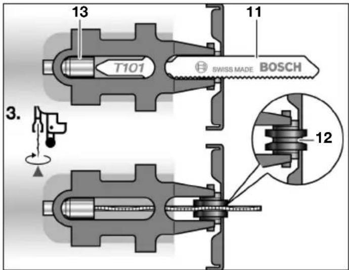 BOSCH 0 607 561 118 - Συναρμολόγηση της πριούλαμας - 3