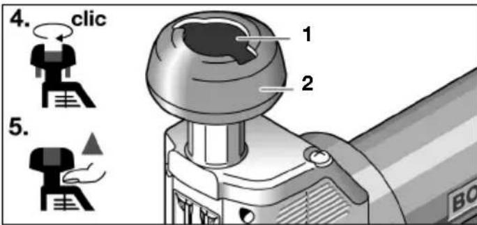 BOSCH 0 607 561 118 - Montaggio della lama - 5