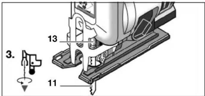 BOSCH 0 607 561 118 - Testere biçaginin Çikarilması - 3