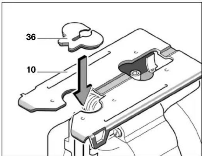 BOSCH 0 607 561 118 - Proteção contra arranque de aparas - 1