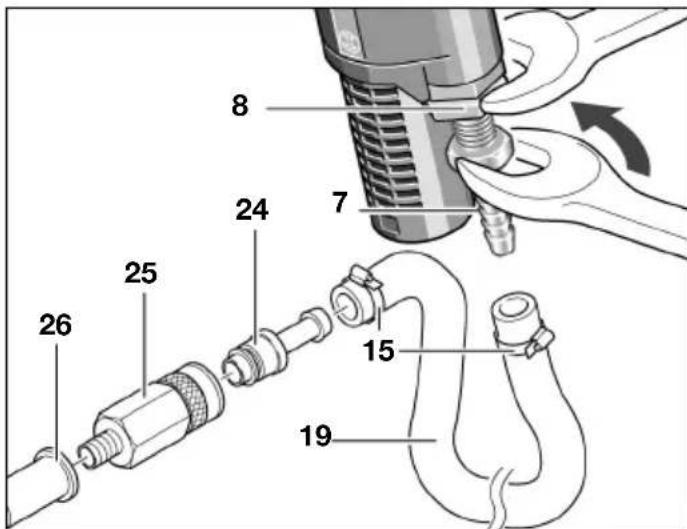 BOSCH 0 607 561 118 - The use of a compressed air maintenance unit is necessary. - 2