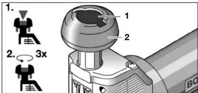 BOSCH 0 607 561 118 - Montar a lamina de serra - 3