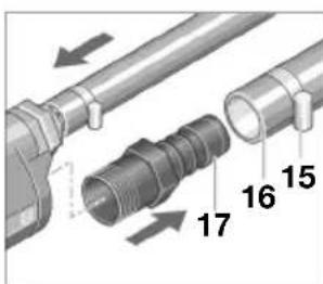 BOSCH 0 607 561 118 - Canalizzazione dell'aria di scarico - 1