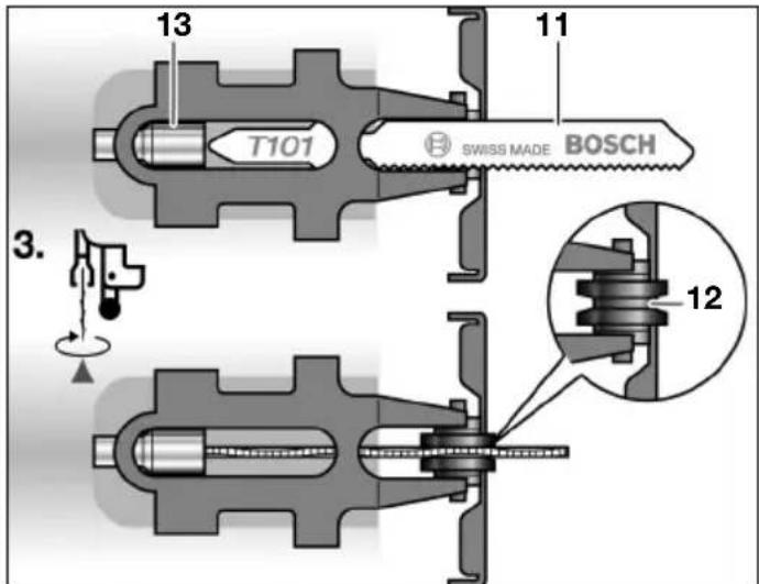 BOSCH 0 607 561 118 - Beröringsskyddet fär inte tas bort! - 4